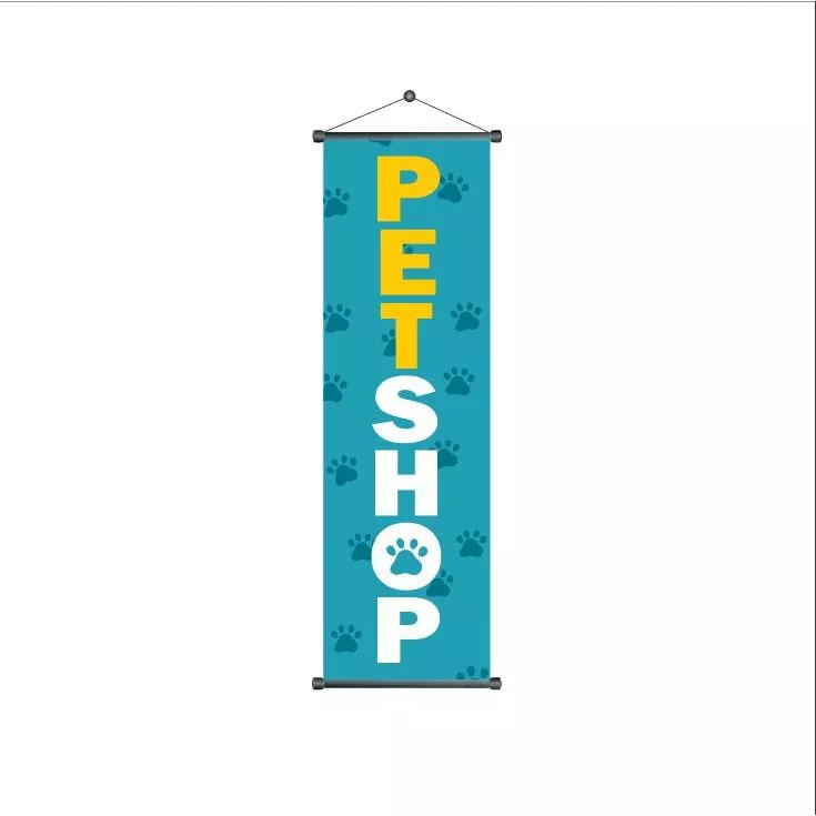 Banner Faixa I Pet Shop I 30x100cm