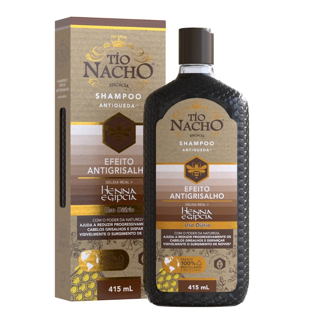 Tío Nacho Shampoo Antigrisalho 415ml - Beauty