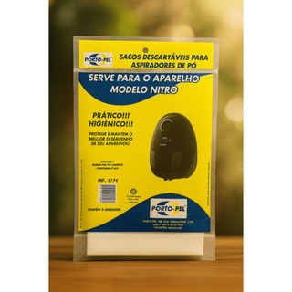 3 Sacos de Aspirador de Pó p/ Compacteo COM 1 | Nitro Niti 1300W | Nitro Nit2 1400W | Arno Nitro em Oferta na Shopee