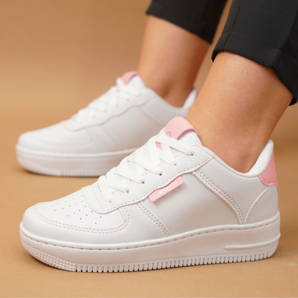 Tênis Masculino Branco Street Couro Lançamento 34 a 43 Conforto e Estilo — imagem 2 de 2