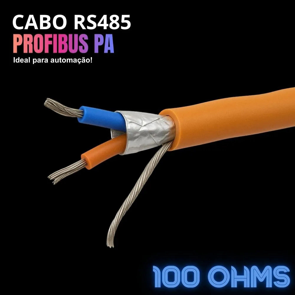 Cabo Profibus PA 1PX18AWG Blindado ED Cabos ED76F
