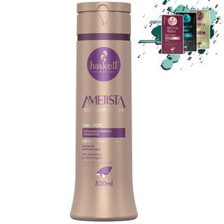 Shampoo Desamarelador Ametista 300ml Haskell em Oferta na Shopee