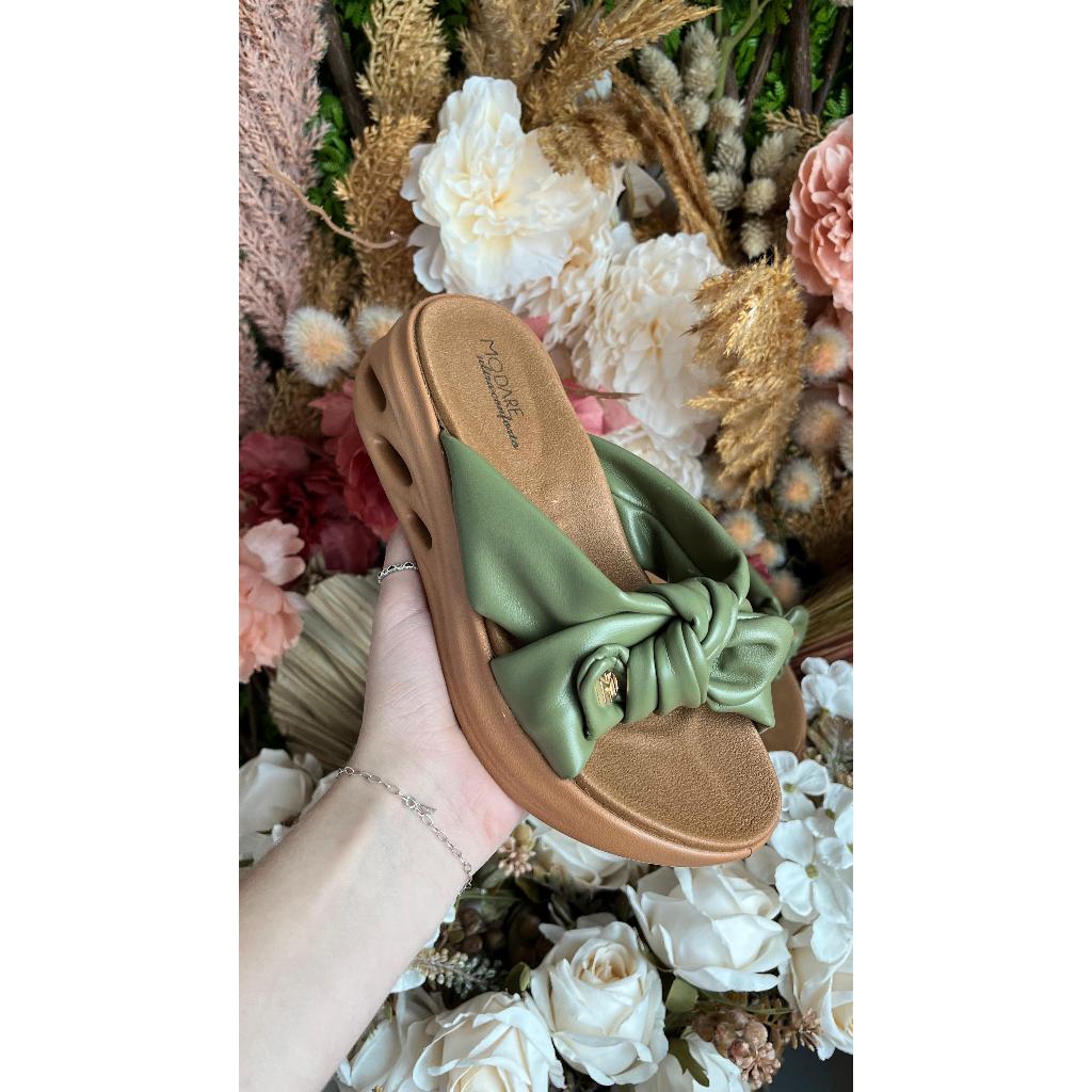 Modare Tamanco Feminino Laço Nuvem Ultraconforto Lançamento 7215.102 Original