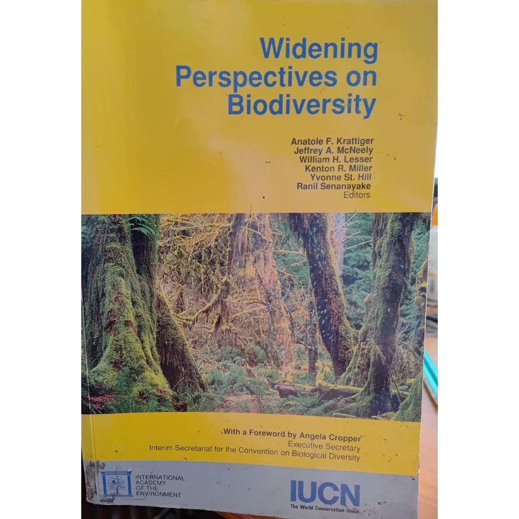 Widening Perspectives on Biodiversity - Anatole F Krattiger, Jeffrey Mcneely e Outros