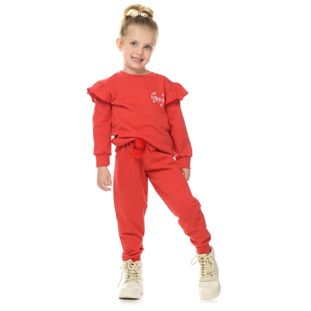 Conjunto Moletom Infantil Feminino 3 Anos: Onde Comprar | BuscaProdutos