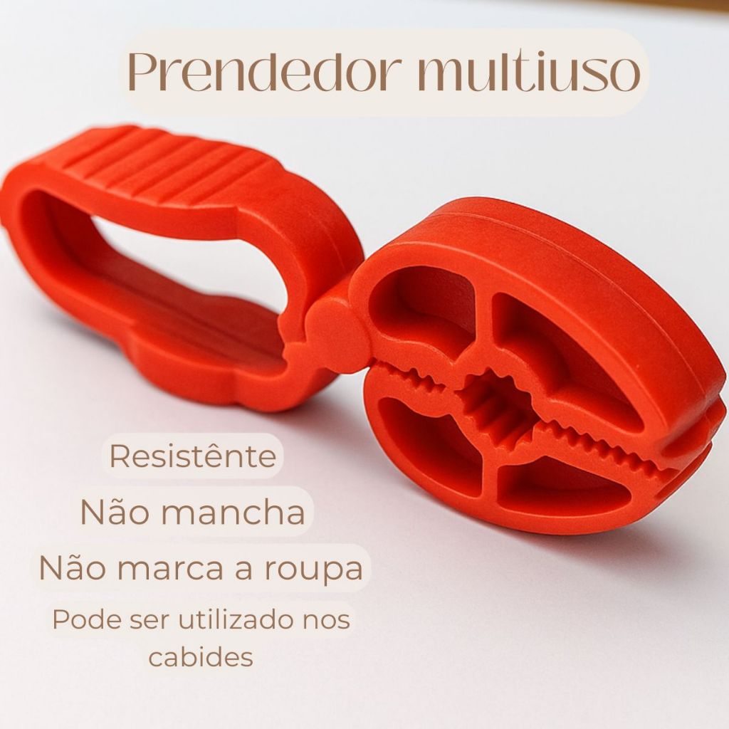 Kit 50 Prendedores Grampos Pregadores Presilha Cabide roupas multiuso plástico Varal Sortidos — imagem 2 de 2