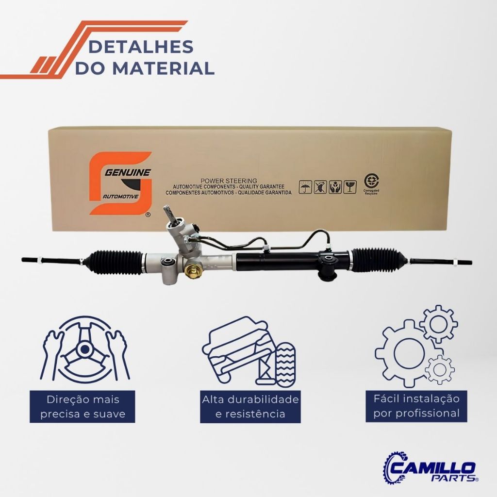 Detalhes do Caixa Direcao Gm Corsa/meriva/montana 2002 A 2010 Hidráulica