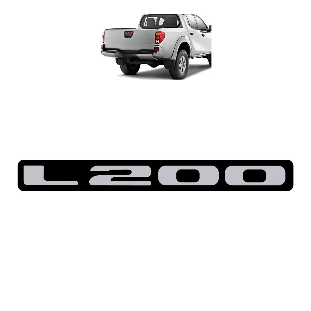 Emblema Adesivo L200 L200 Outdoor GLS 2007 a 2012