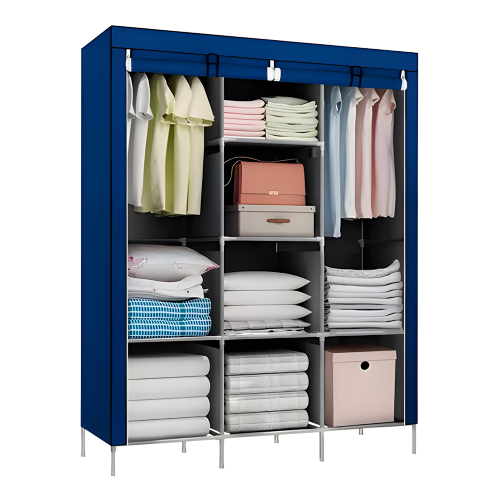Guarda Roupa Dobrável Organizador De Roupas Decoteam - Home & Living