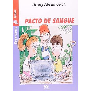 Livro Pacto de sangue - Vaga - lime Junior