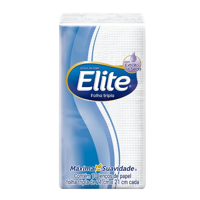 Lenço de Papel Elite Pocket 10 Folhas – Prático e Macio em Oferta na Shopee