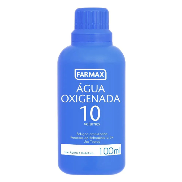 Água Oxigenada Farmax 10 Volumes 100ml em Oferta na Shopee