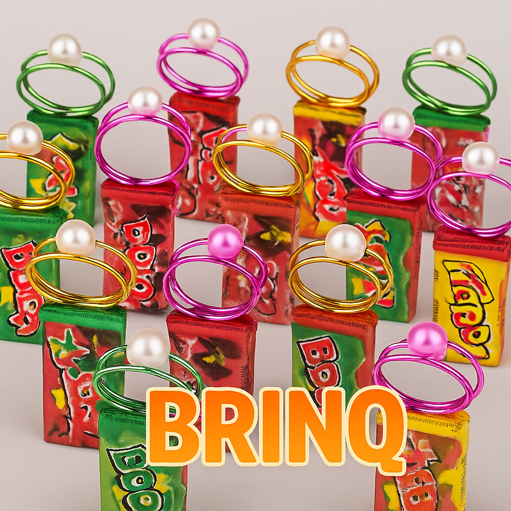 Chiclete Com Anel C/40 unidades- Abelhão