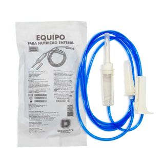 Equipo Escalonado para Nutrição Enteral - Kit c/30 em Oferta na Shopee