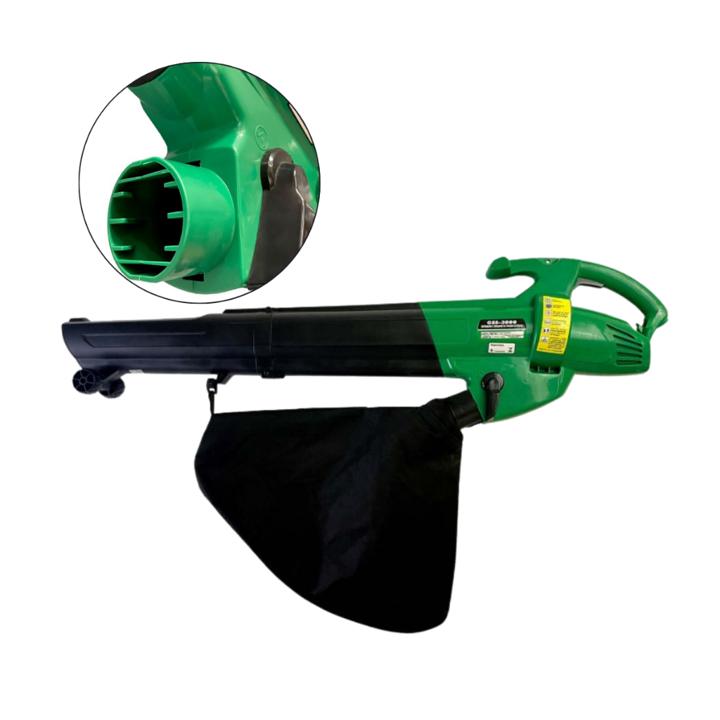Soprador e Sugador de Folhas Com Saco Recolhedor GSS-3000 - Garthen em Oferta na Shopee