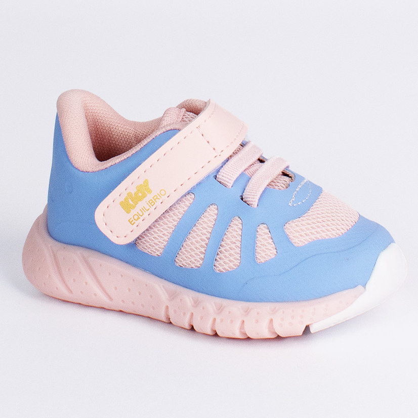 Tênis Infantil Menina Equilíbrio Kidy Delicado Moderno Confortável Calce Fácil Primeiros Passos Moda em Oferta na Shopee