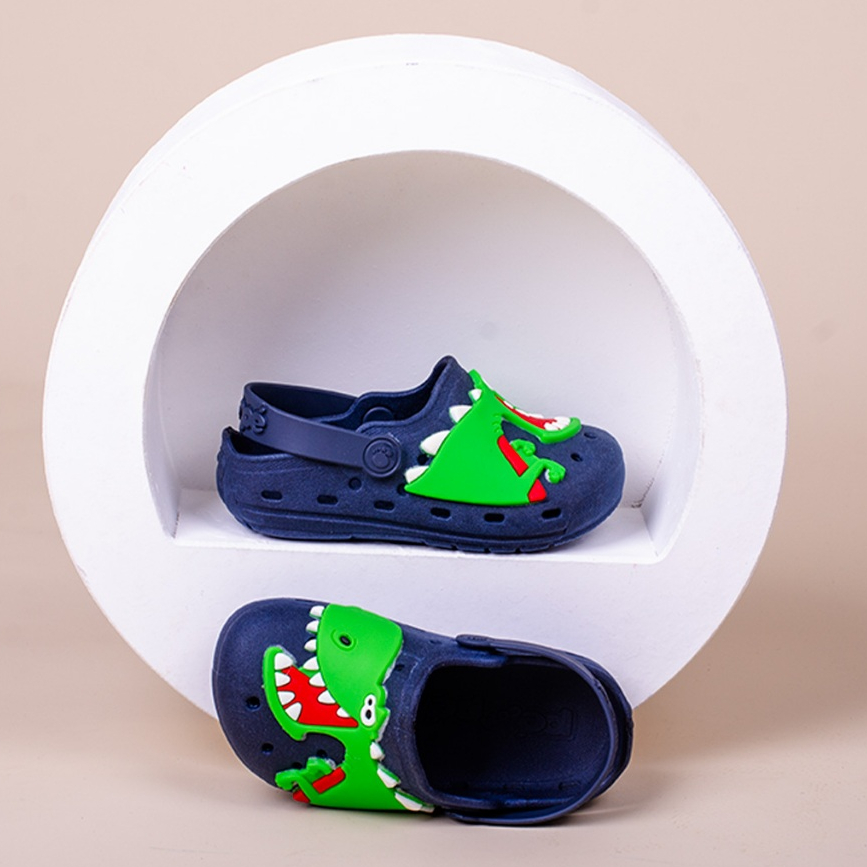 Sandália Injetada Dinossauro Estilo e Diversão para seu Pequeno em Oferta na Shopee