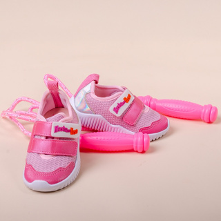 Tênis Menina Infantil Pé com Pé Masha Rosa BB/Cru Com Fechamento Velcro em Oferta na Shopee