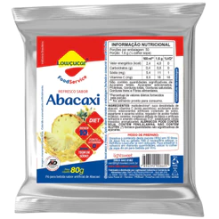 Suco Abacaxi 80g Zero Açúcar Rende 10 Litros - Lightsweet