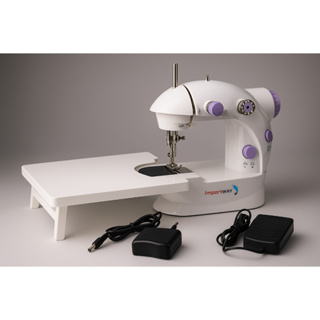 Mini Máquina De Costura Portátil Com Mesa 127V/220V em Oferta na Shopee