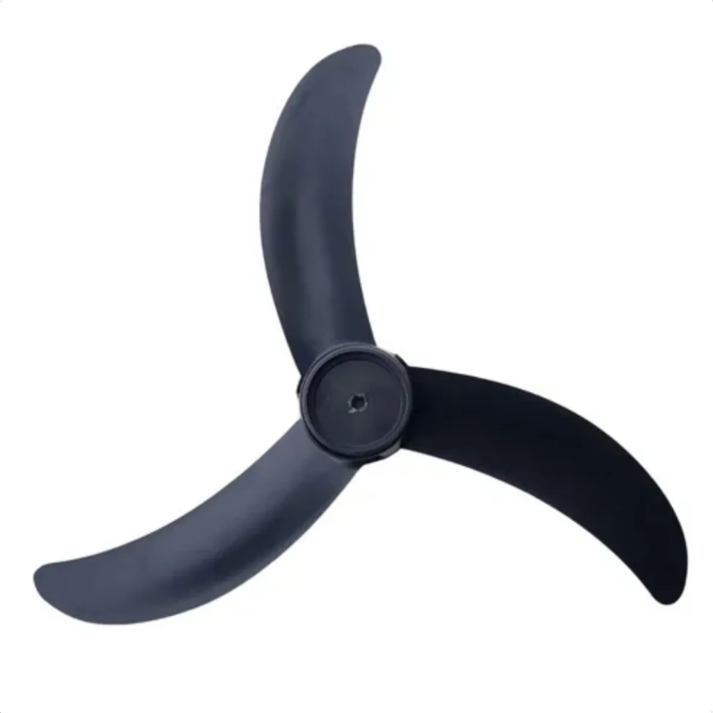 Hélice P/ Ventilador Parede Coluna Ventisol 60cm 3 Pás Preta