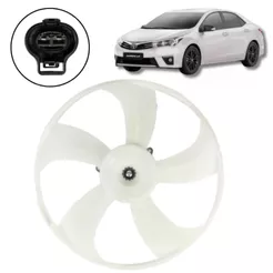 ELETROVENTILADOR/VENTOINHA TOYOTA COROLLA 1.8/2.0 2014/