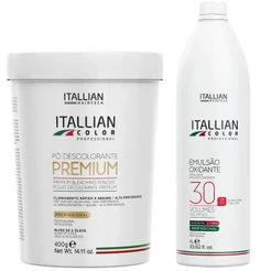 Pó Descolorante Premium Power Itallian Color Rápido + Ox 30v