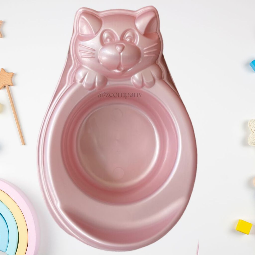 Penico para Bebê Gatinho – Troninho Confortável e Divertido 1.2L