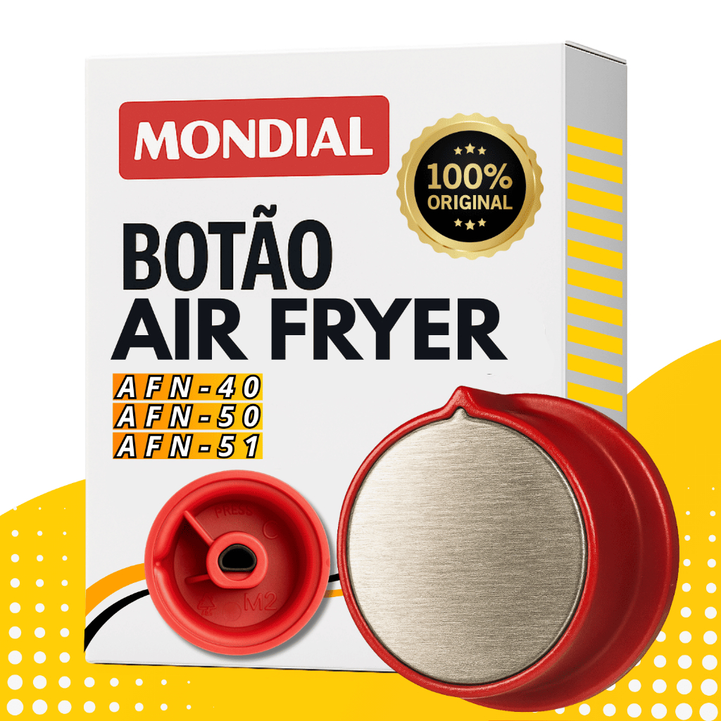 Botão Do Timer Vermelho Air Fryer Mondial Afn50 Afn40 Afn51 em Oferta na Shopee