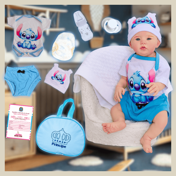 Bebê Reborn Boneco Realista Bolsa Maternidade Recém-Nascido Corpinho Em Silicone Promoção - Mom & Baby