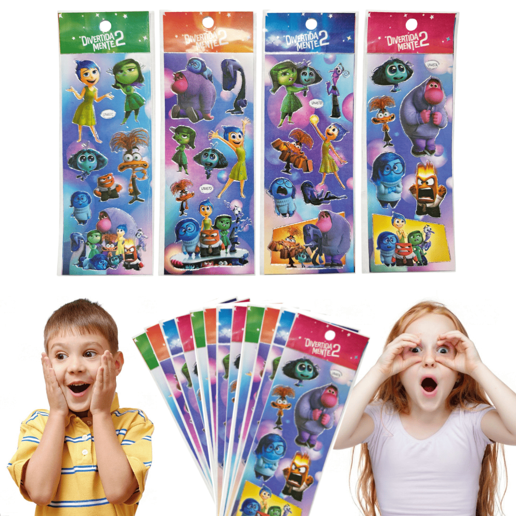 10/20/40 Cartelas Divertidamente Adesivo Infantil Menina Lembrancinha Criança Escola Sticker em Oferta na Shopee