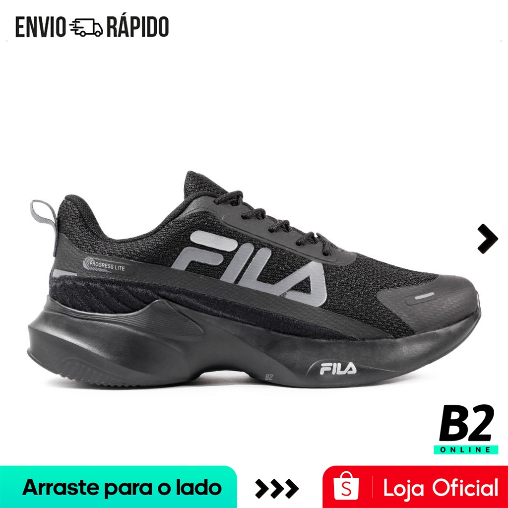 Tênis Fila Progress Lite Masculino Original Com Nota Fiscal e Garantia em Oferta na Shopee