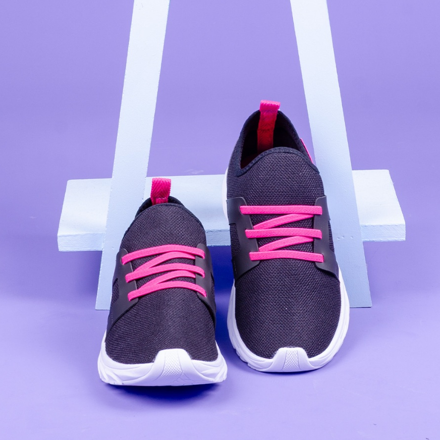 Tênis Infantil Menina Vitz Estilo Moderno Conforto Respirável e Praticidade no Calce Lançamento - Baby & Kids Fashion