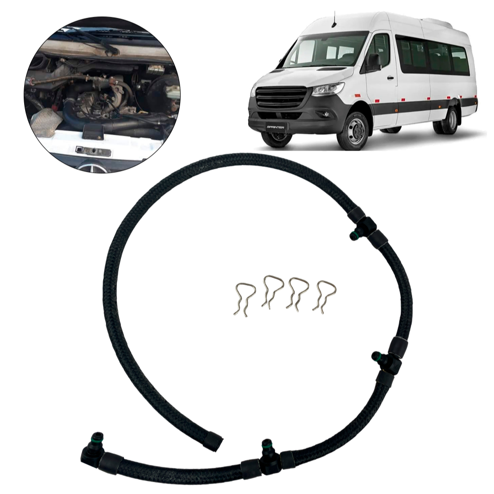 Mangueira Tubulação De Diesel Sprinter Cdi 4 Bicos 2006 a 2011 Sprinter 311 313 413 1995 a 2018