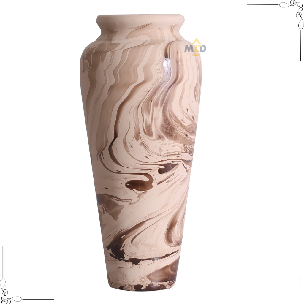 Vaso Grande Enfeite Decorativo Chão Rack Sala Aparador Cerâmica Casa Quarto Mesa Cozinha Decoração