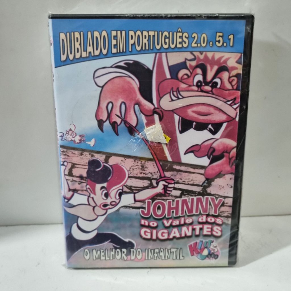DVD Original - Johnny no Vale dos Gigantes
