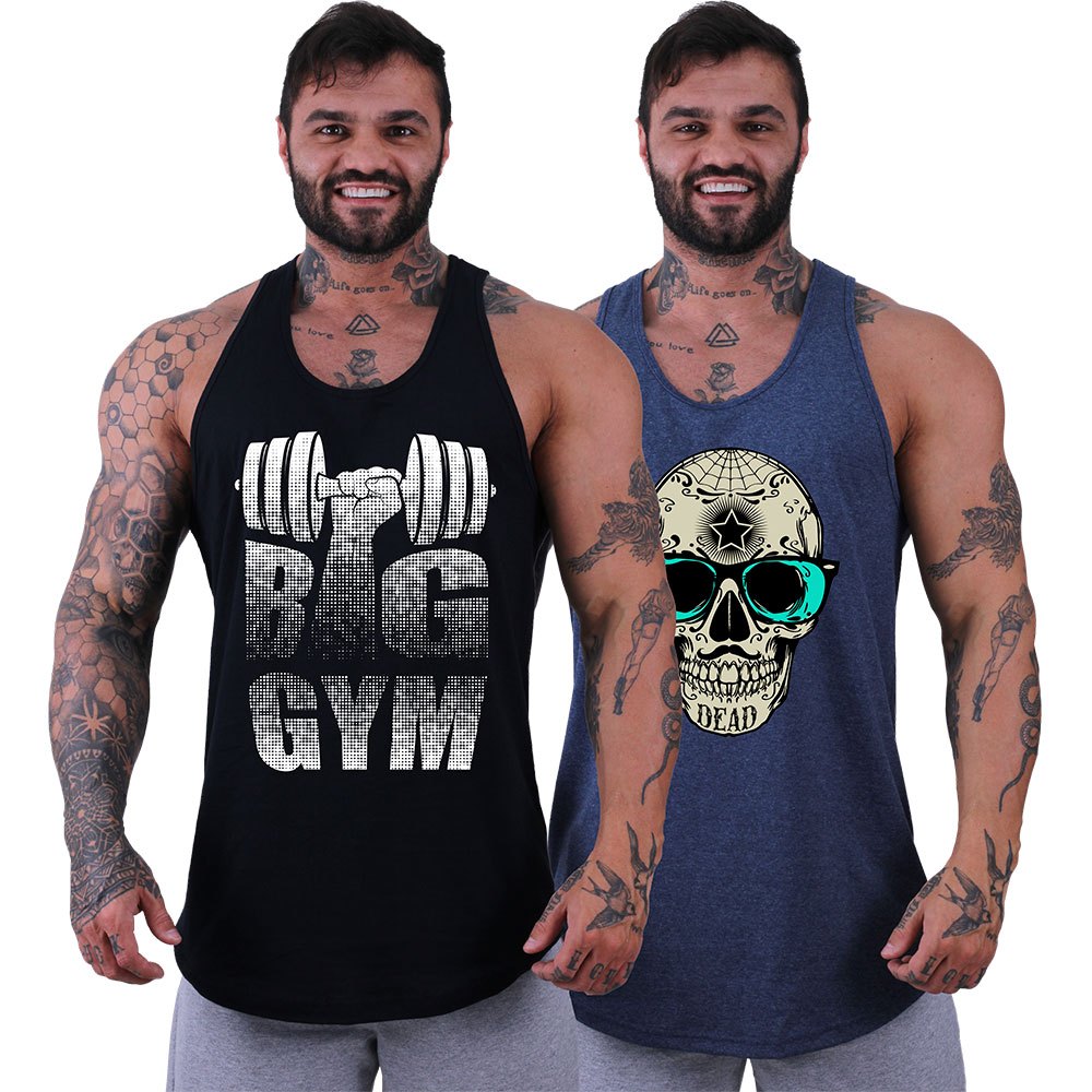 Kit 2 Regata Longline MXD Conceito Brasil Bandeira Pátria Estampas Variadas em Oferta na Shopee