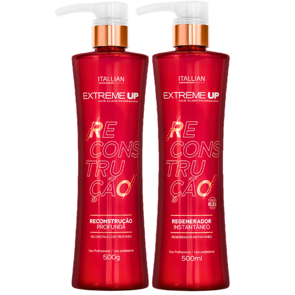 Kit Regenerador E Reconstrução Extreme Up Itallian Color em Oferta na Shopee