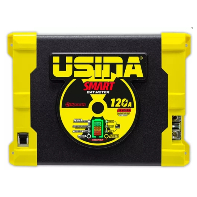 Fonte Carregador Automotivo Usina 120a Smart Bat Meter Bivolt Automatico 12v em Oferta na Shopee