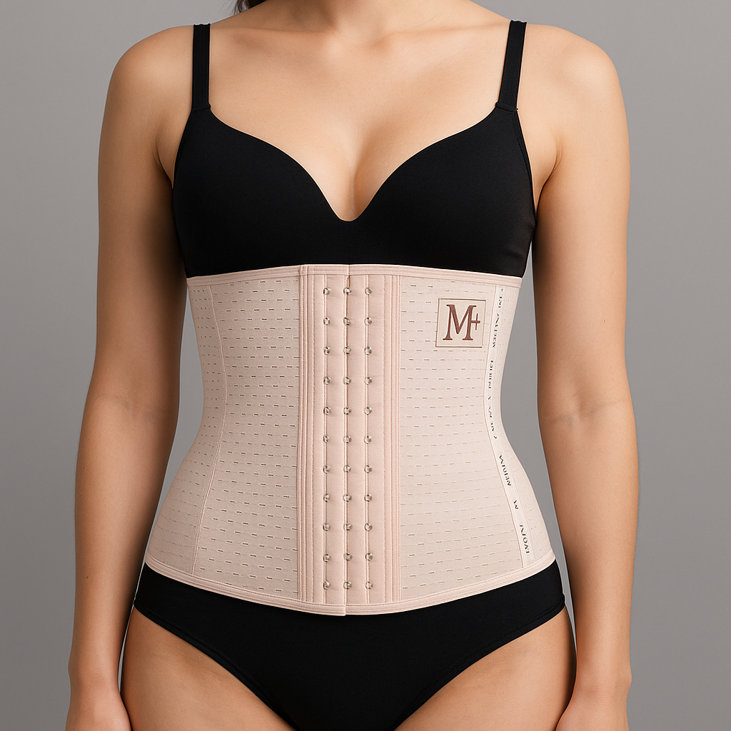 Cinta Modeladora Abdominal De Alta Compressão Afina Cintura Emagrecedora Modelador Redutor de Medidas Afina Cintura Alta