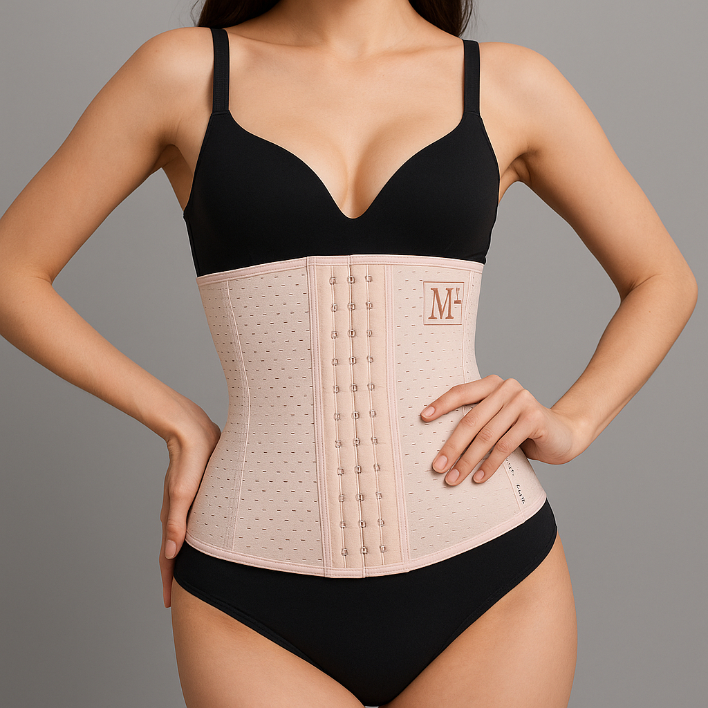 Cinta Modeladora Abdominal De Alta Compressão Afina Cintura Emagrecedora Redutor de Medidas