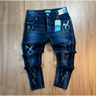 CALÇA MASCULINA JOGADOR NINO ABRAVANEL BROW JEANS em Oferta na Shopee