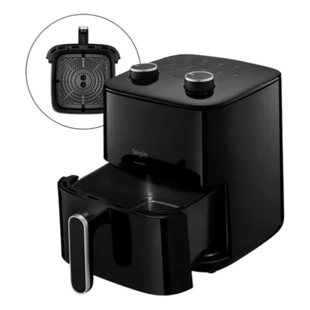 Fritadeira Air Fryer Pratica Fry 3,7L 1400W ELGIN