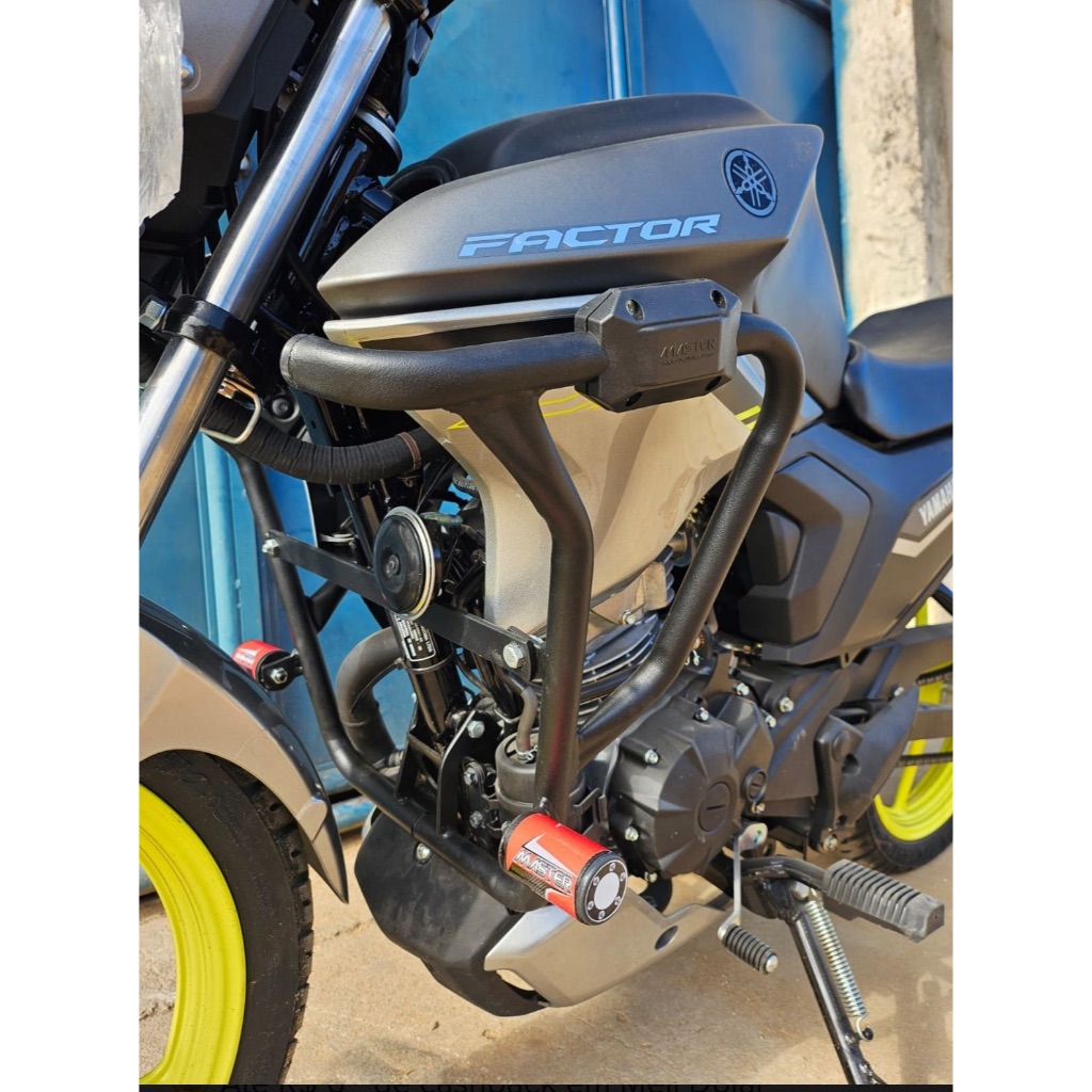 Protetor Carenagem Factor 2025 Tanque Motor Slider Vermelho