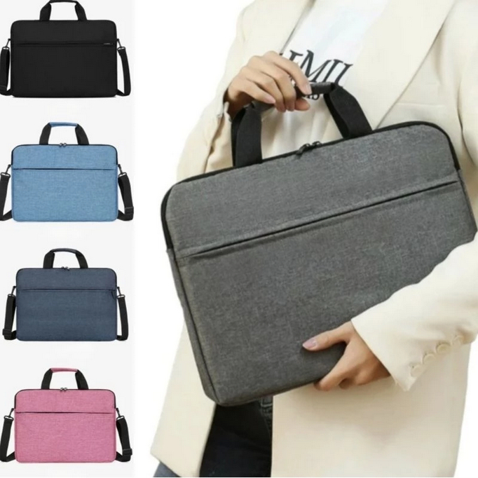 Pasta Bolsa De Ombro Executiva Notebook 15,6 polegadas Impermeável Forrado Veludo Qualidade Promoção