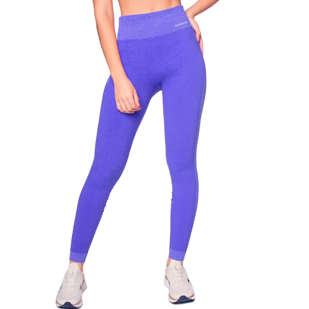 Imagem Calça Legging Selene Poliamida Sem Costura Fitness Calça Legging Esportiva Sem Transparência