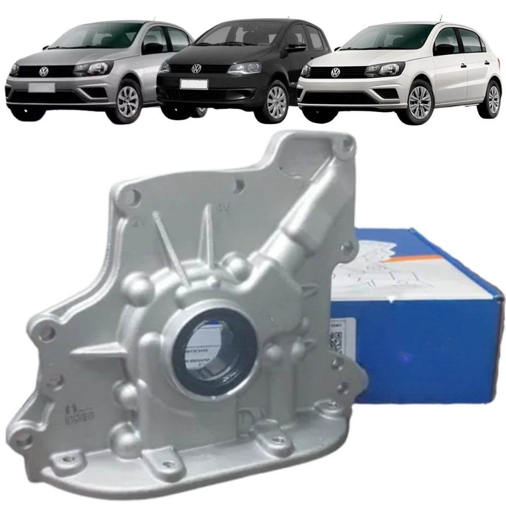 Bomba de Óleo Indisa Para Volkswagen Gol Voyage Fox Crossfox Polo G5 G6 Motor EA111 1.6 8V em Oferta na Shopee