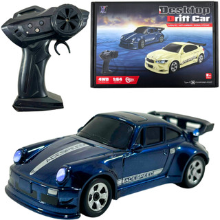 Mini Carrinho Corrida Drift Controle Remoto Rc 2.4g 4wd 1:64