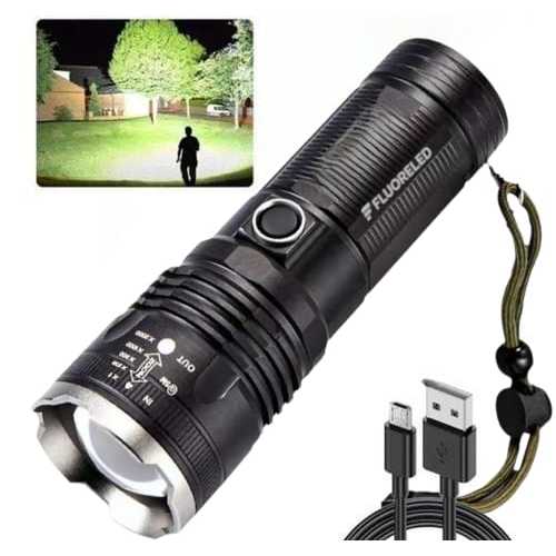 P70 Lanterna Tática Potente Holofote Sabre De Luz Mais Forte Do Mundo P/ Fazenda