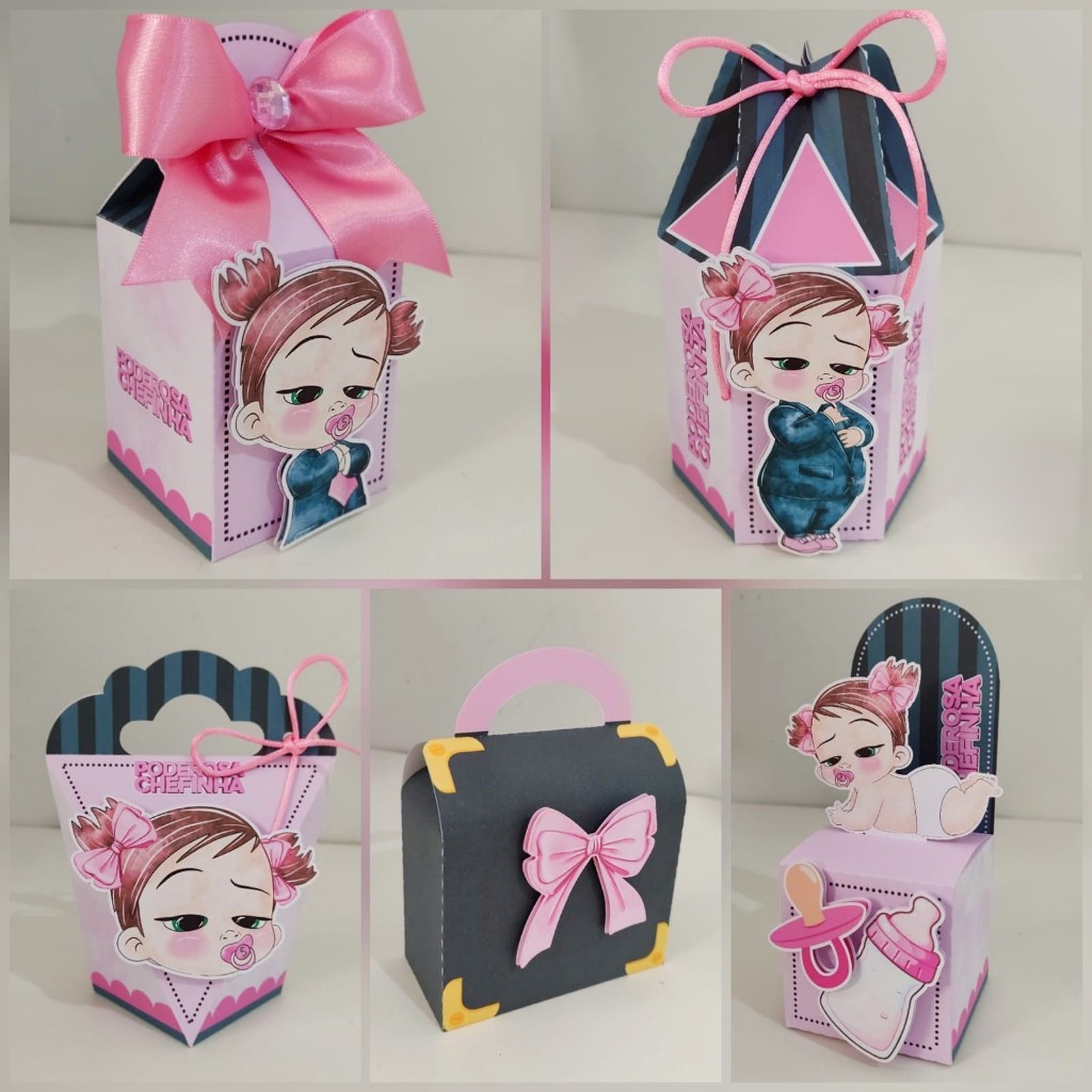 PEGUE E MONTE-TEMA A PODEROSA CHEFINHA 21-KIT PERSONALIZADO-caixinhas e lembrancinhas